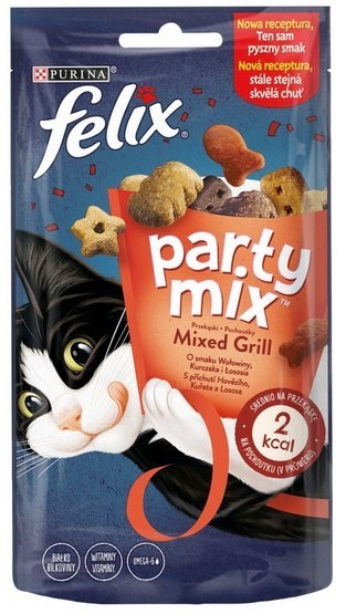 Felix Party Mix Mixed Grill 60g Felix Party Mix Mixed Grill 60g