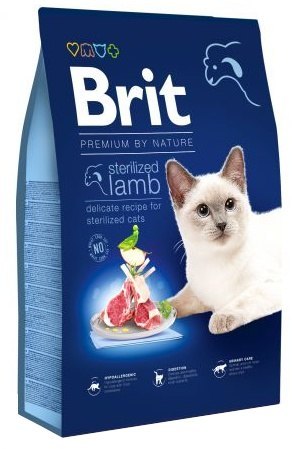 Brit Premium By Nature Cat Sterilized Lamb 8kg Brit Premium By Nature Cat Sterilized Lamb 8kg