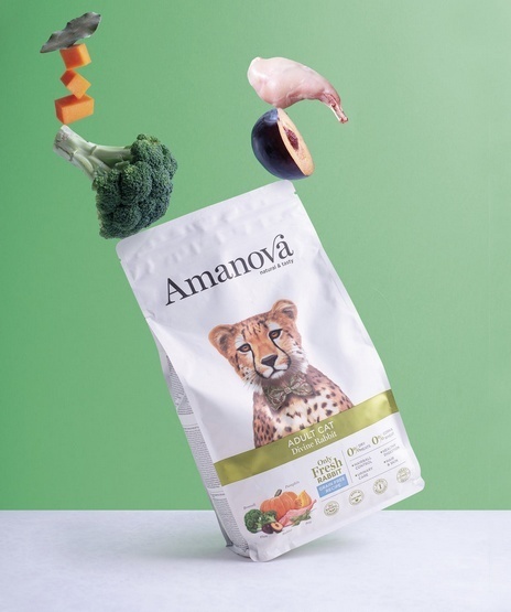 Amanova Cat Adult Divine Rabbit - królik 6kg Amanova Cat Adult Divine Rabbit - królik 6kg