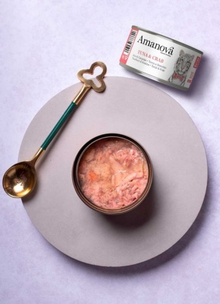 Amanova Cat Tuna & Crab - tuńczyk i krab w galaretce puszka 70g [11]
