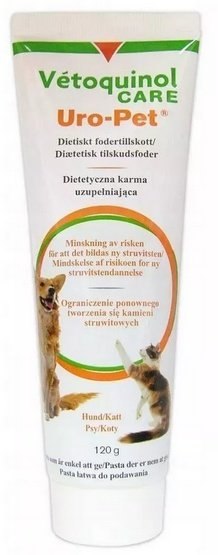 Vetoquinol Uro-Pet pasta 120g Vetoquinol Vetoquinol Uro-Pet pasta 120g Vetoquinol
